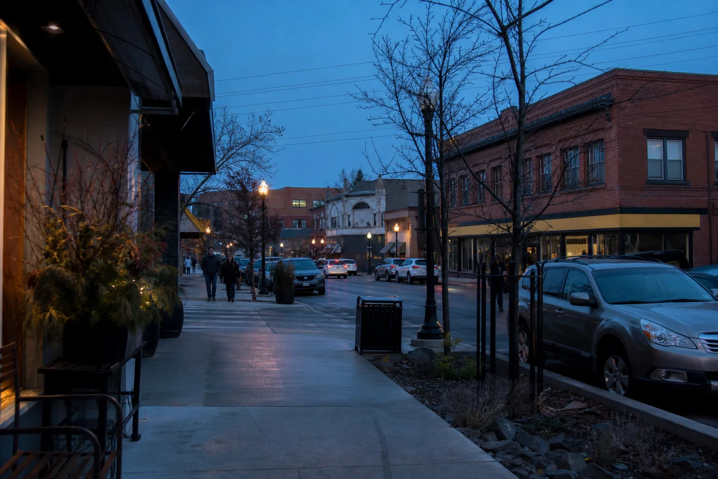 Moscow, ID cityscape