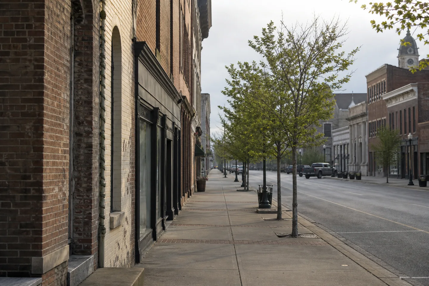 New Castle, IN cityscape