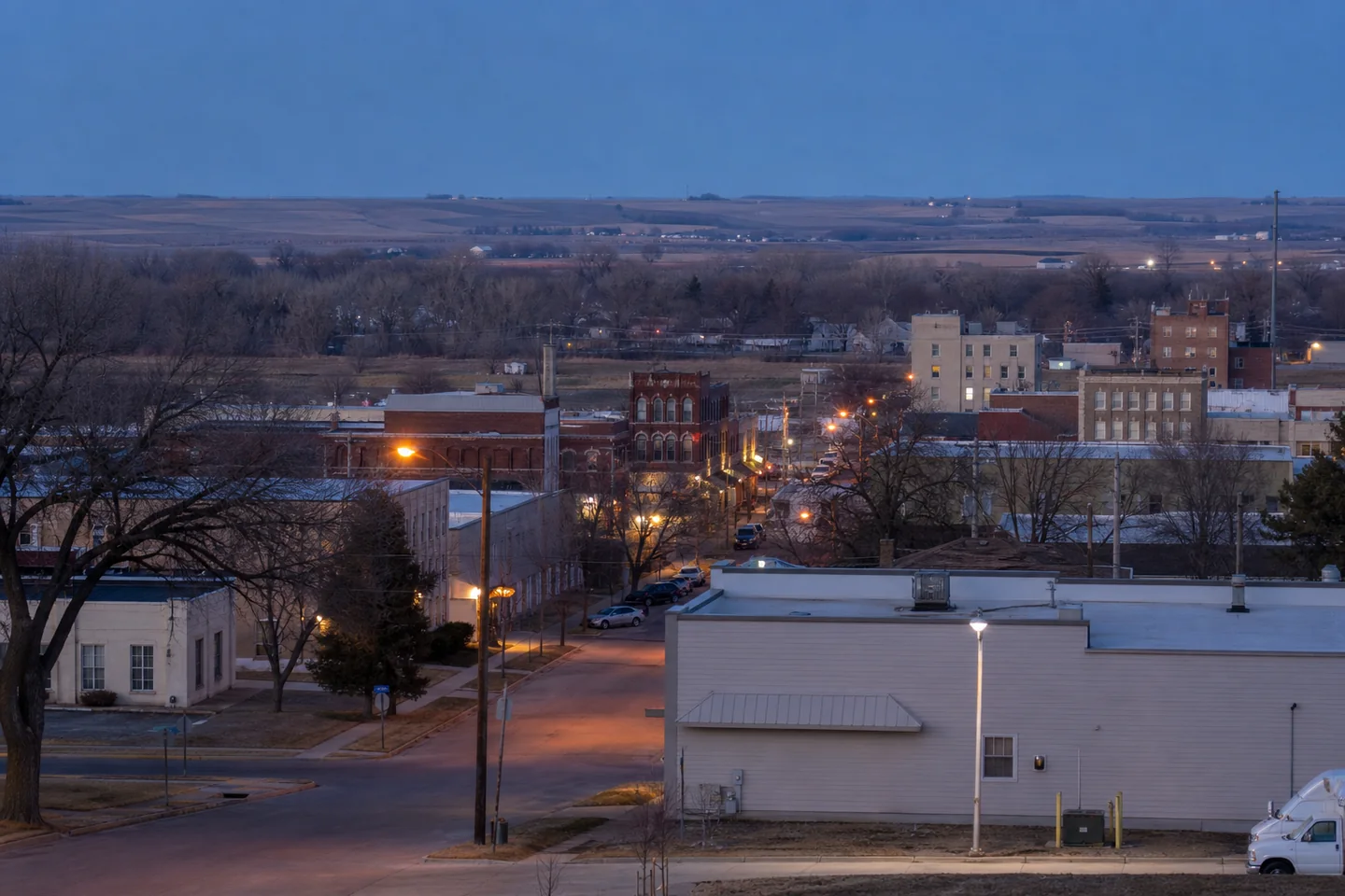 Norfolk, NE cityscape