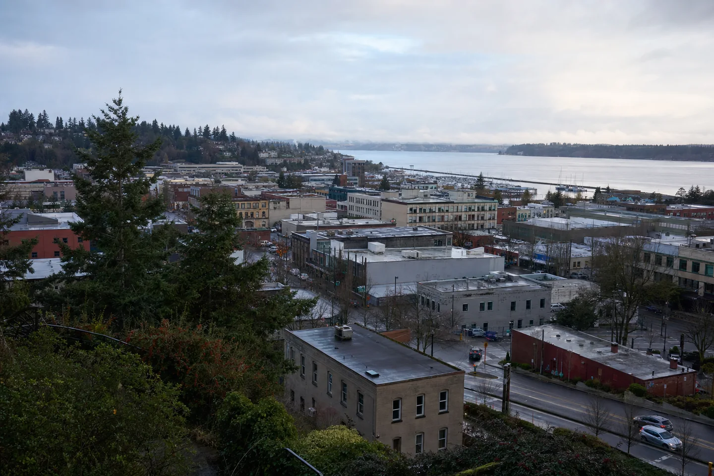 Olympia, WA cityscape