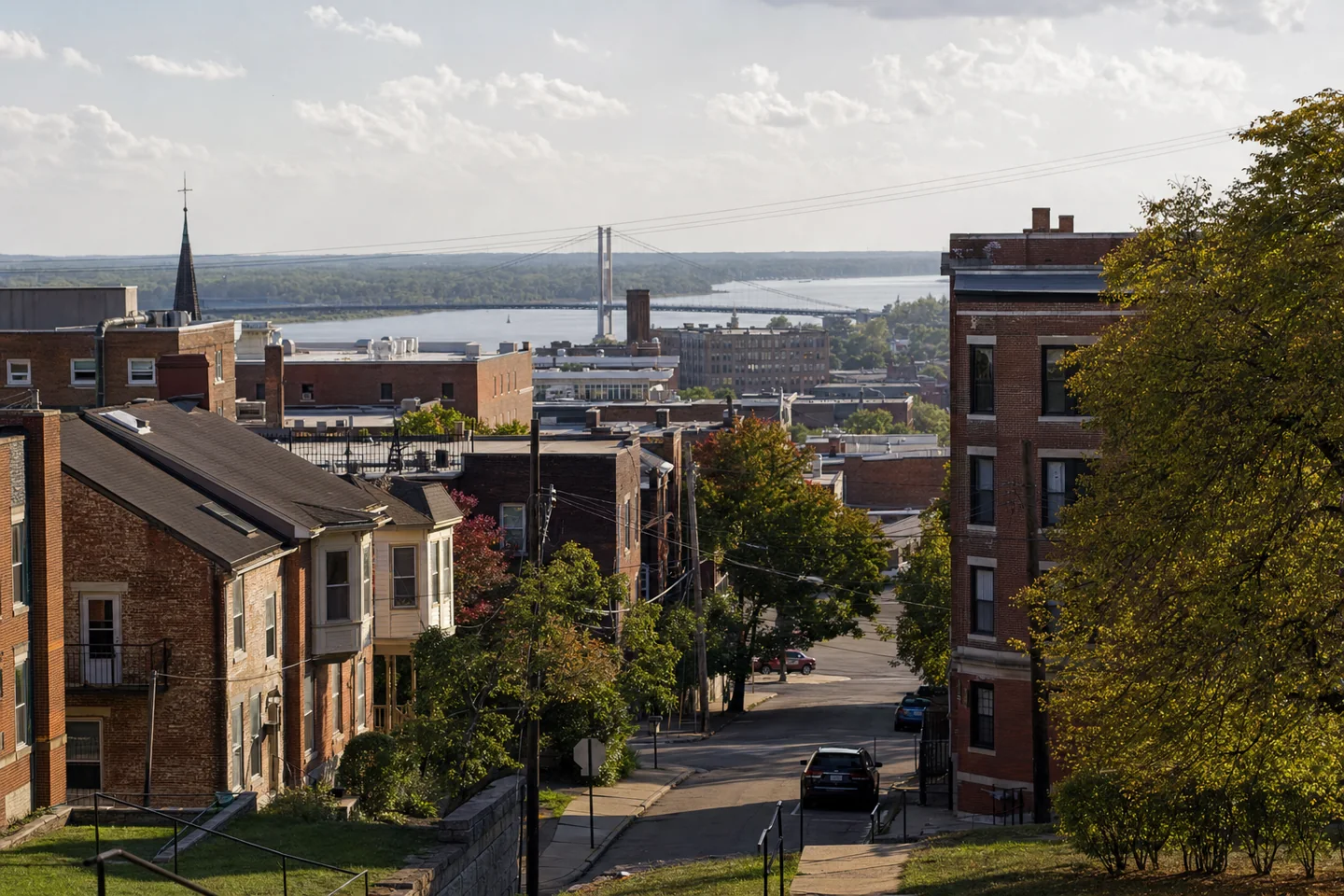 Peoria, IL cityscape