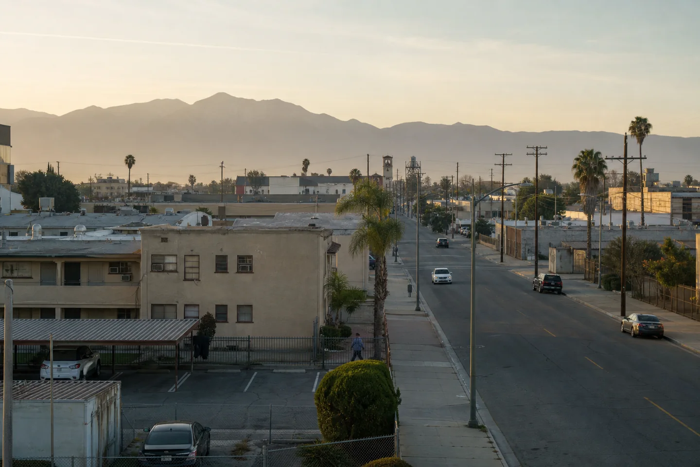 San Bernardino cityscape