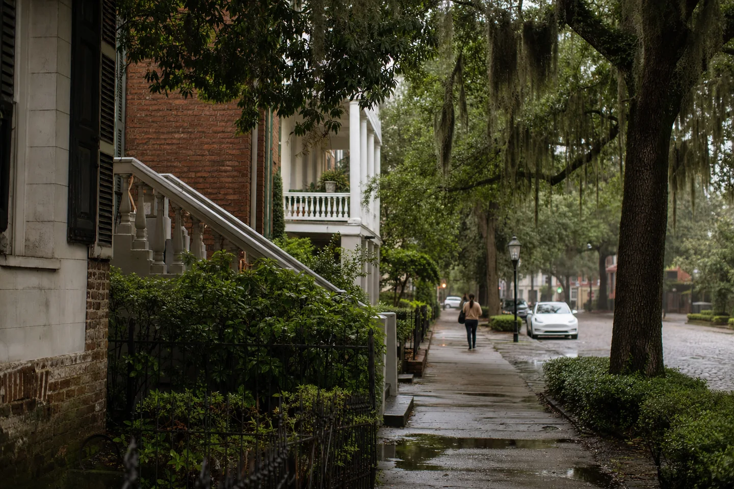 Savannah, GA cityscape