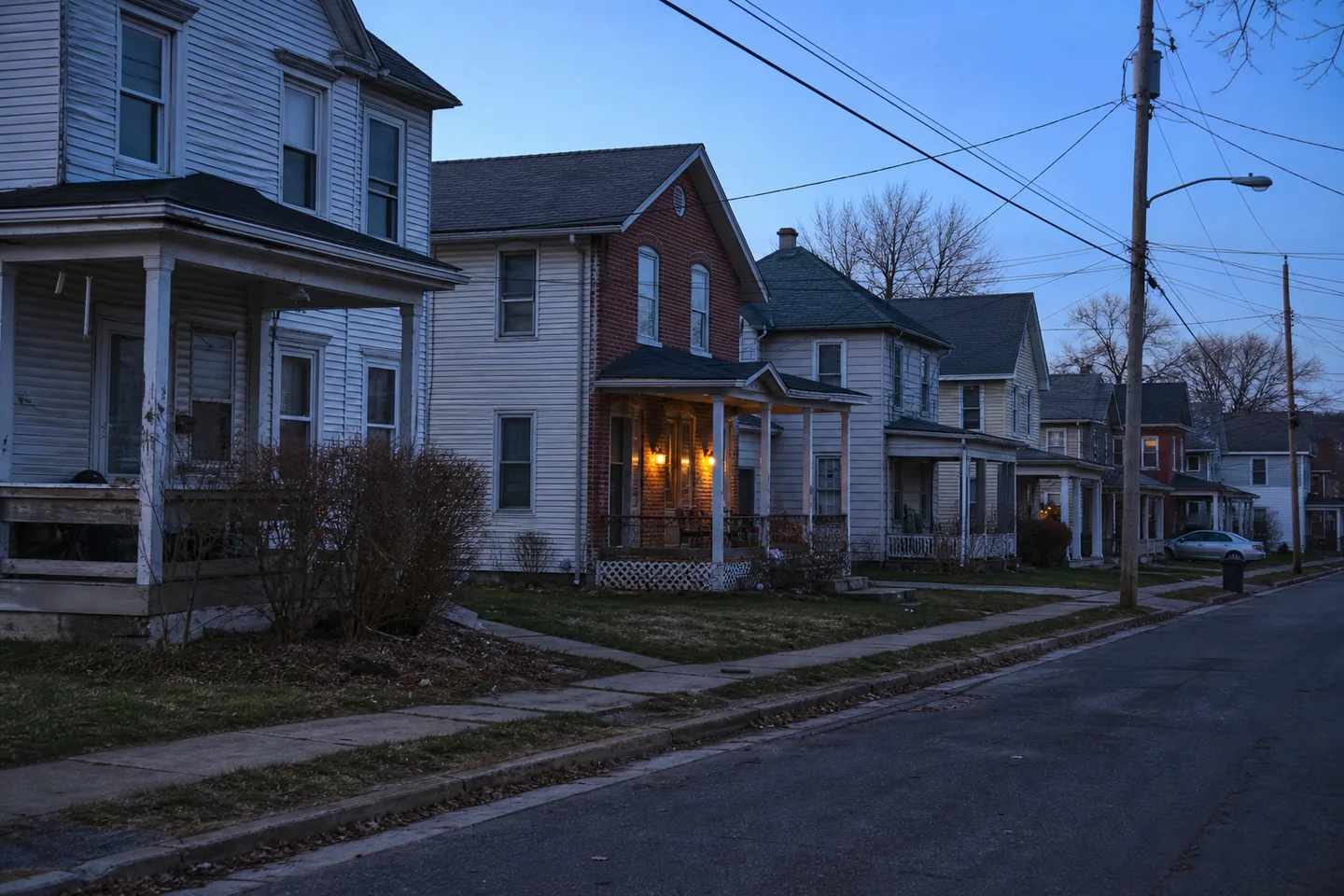 Sayre, PA cityscape