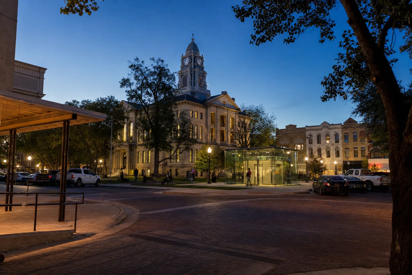 Sulphur Springs, TX cityscape