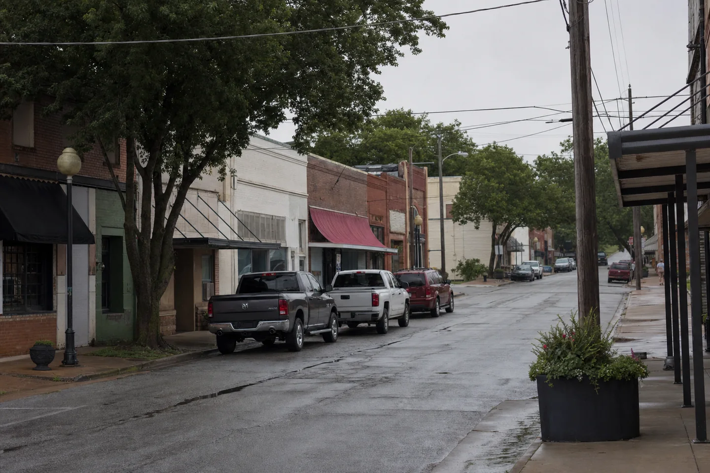 Tahlequah, OK cityscape