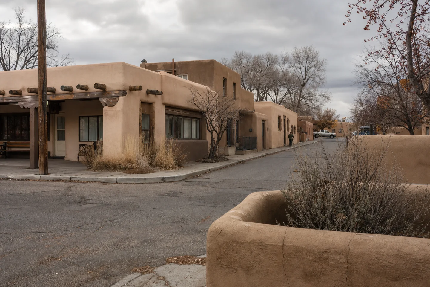 Taos, NM cityscape