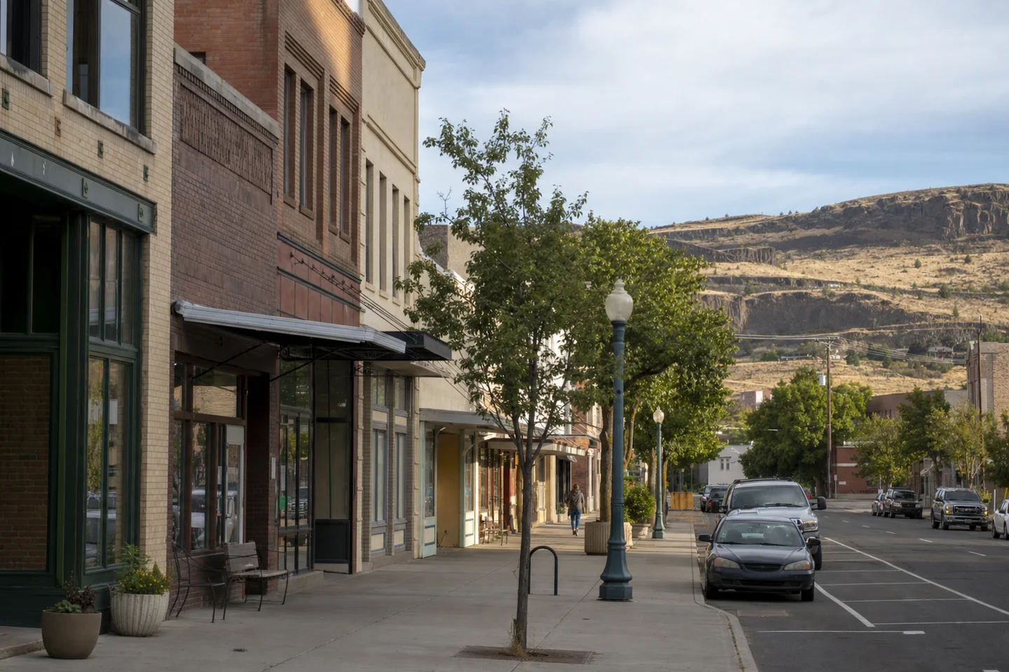The Dalles, OR cityscape