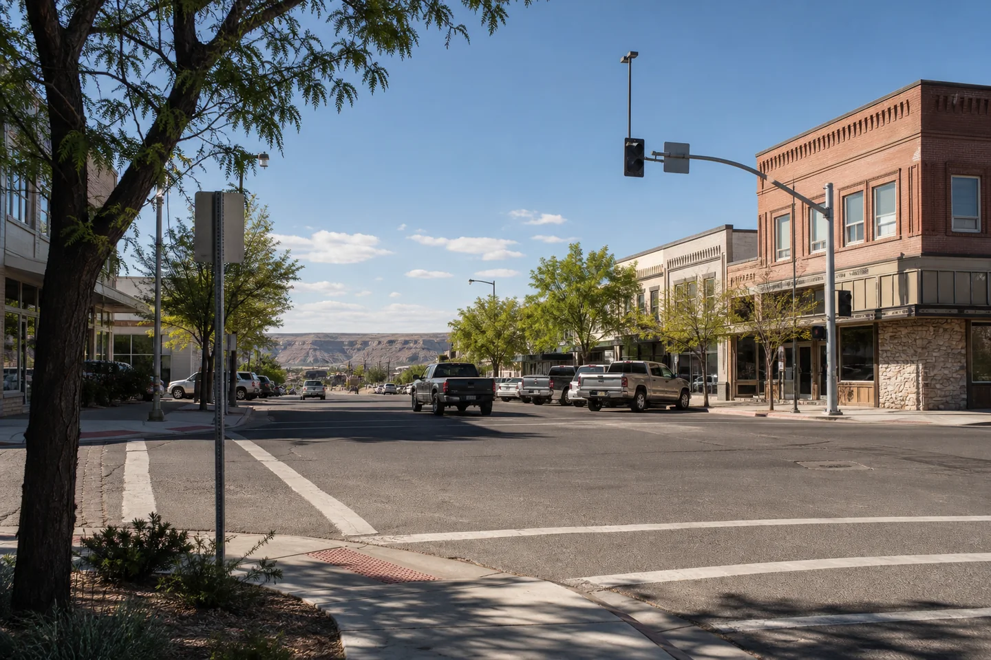 Twin Falls, ID cityscape