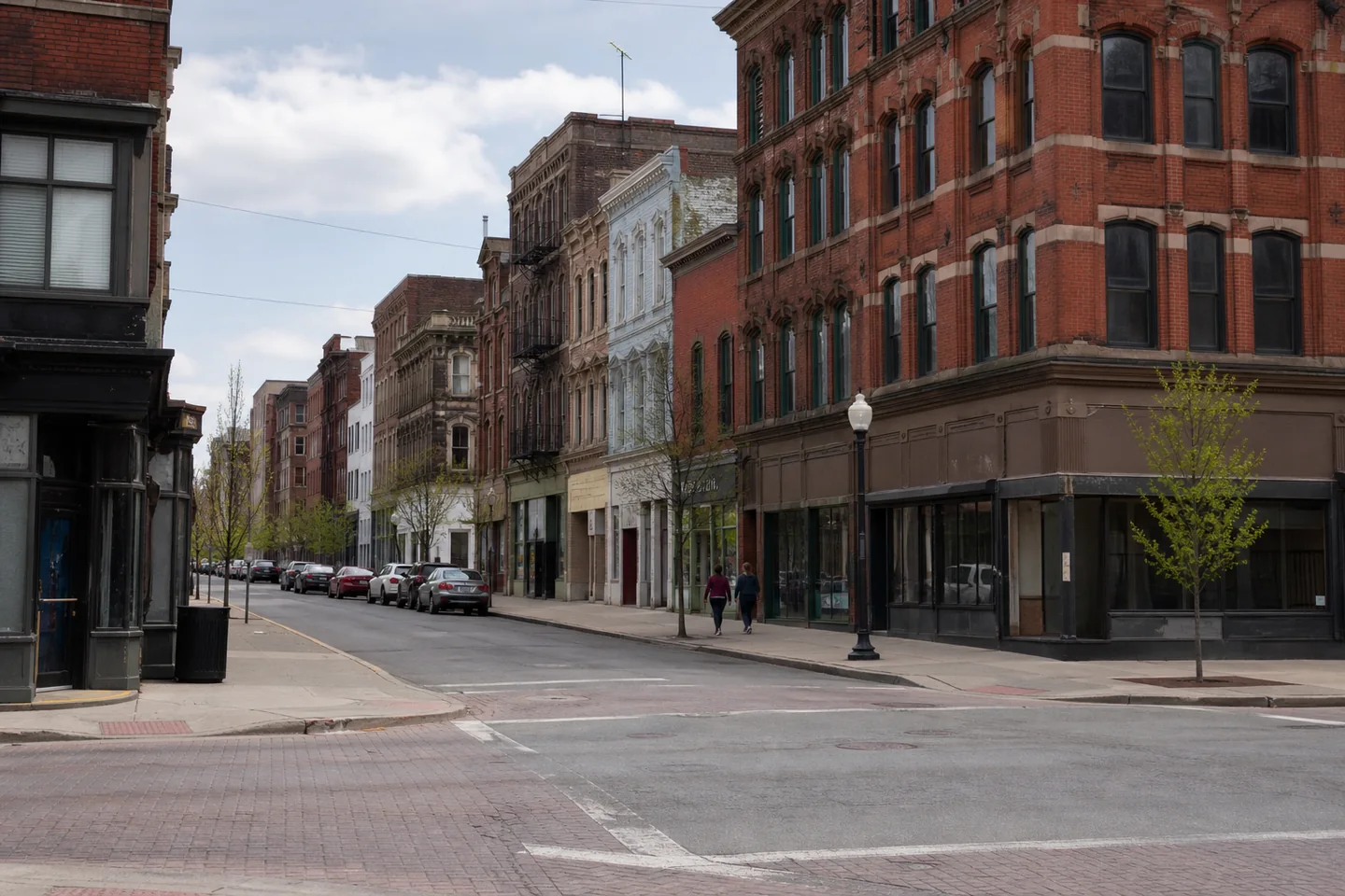 Utica, NY cityscape