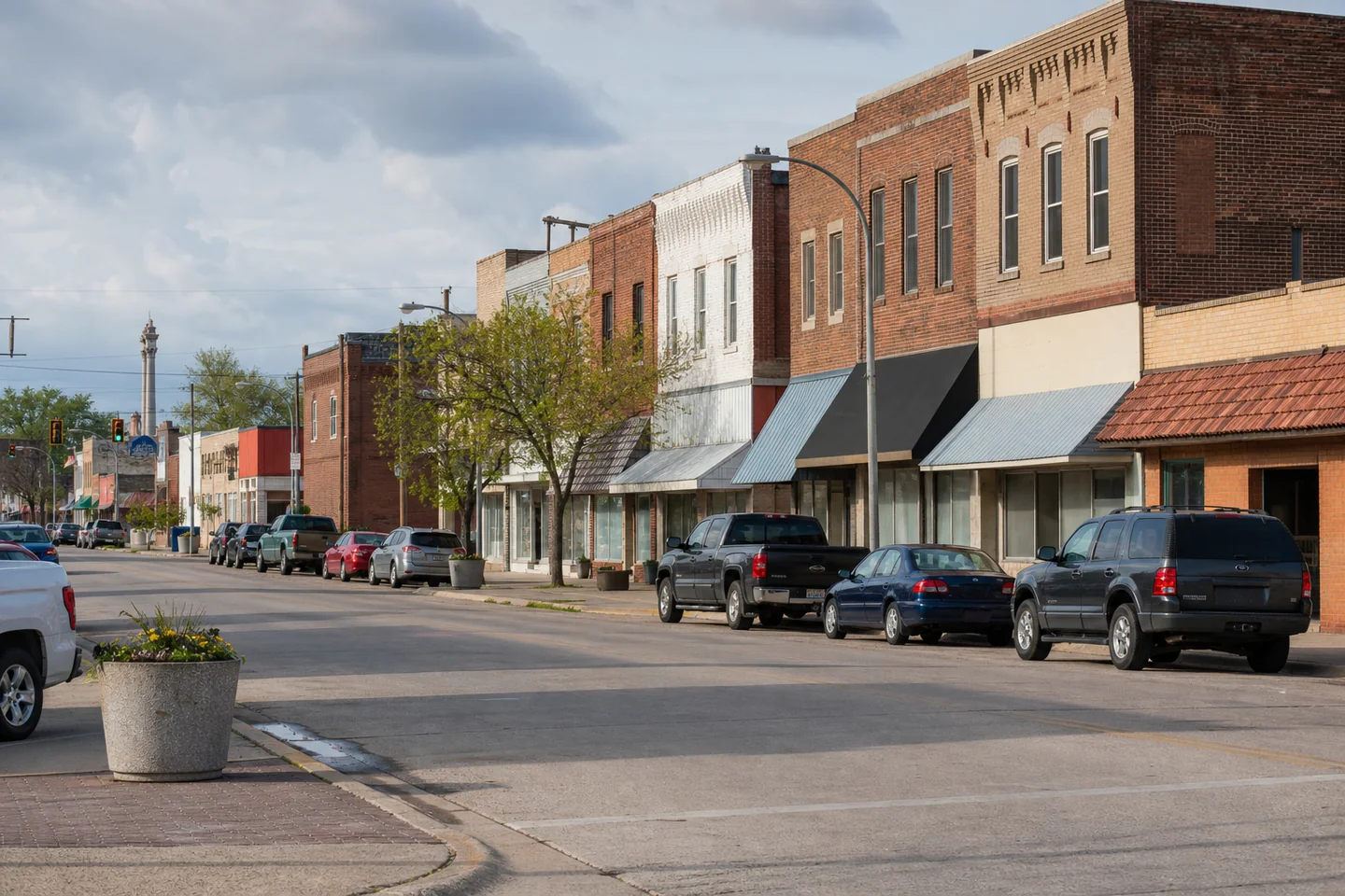 Wahpeton, ND cityscape