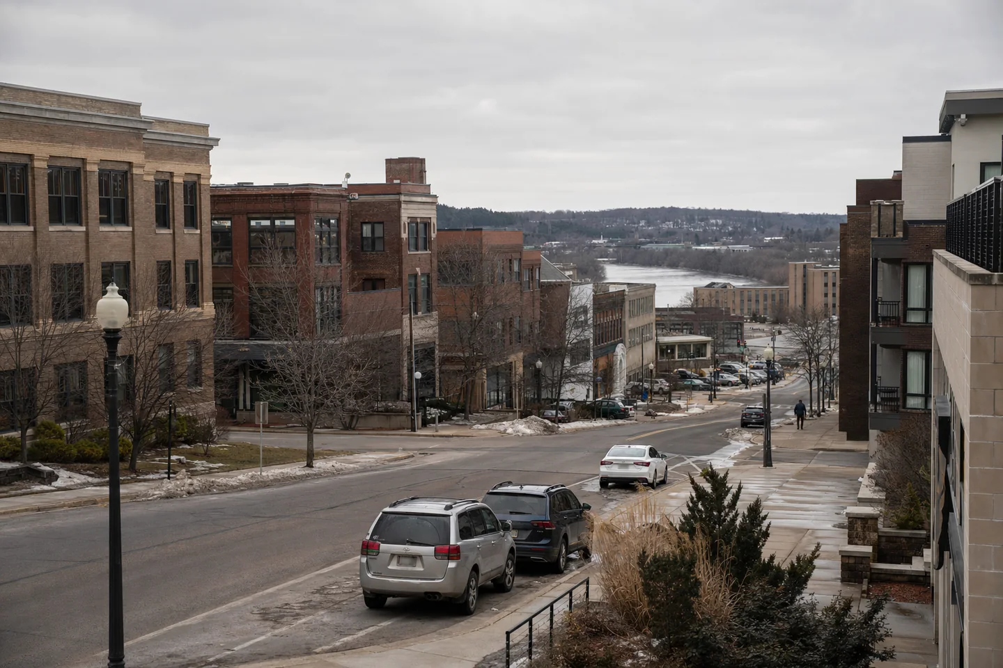 Wausau, WI cityscape