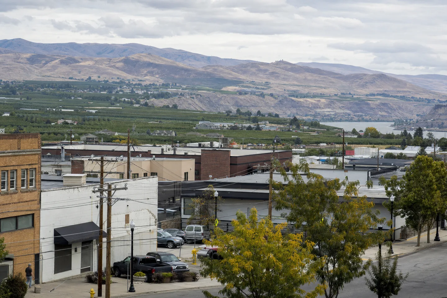Wenatchee, WA cityscape