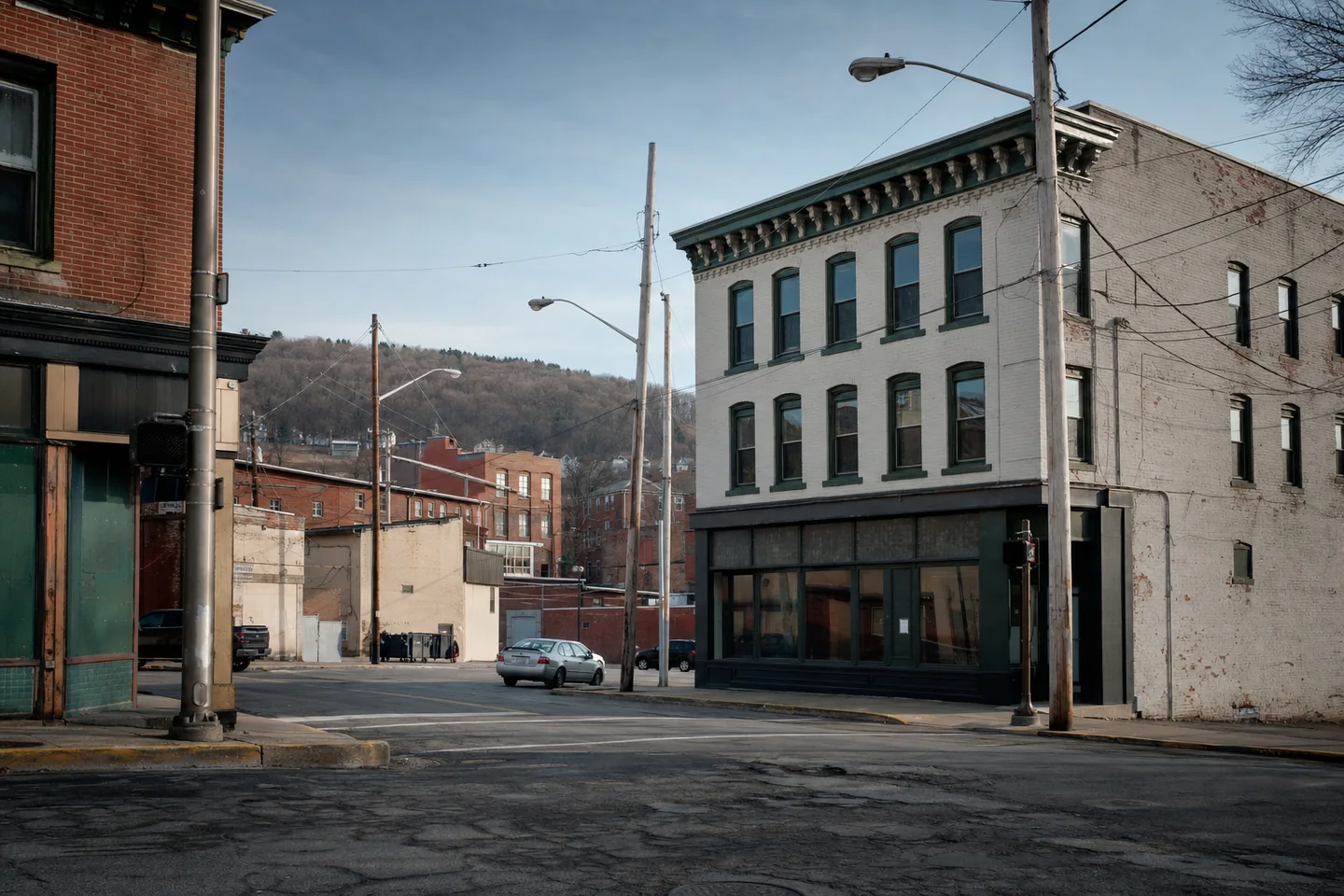 Williamsport, PA cityscape