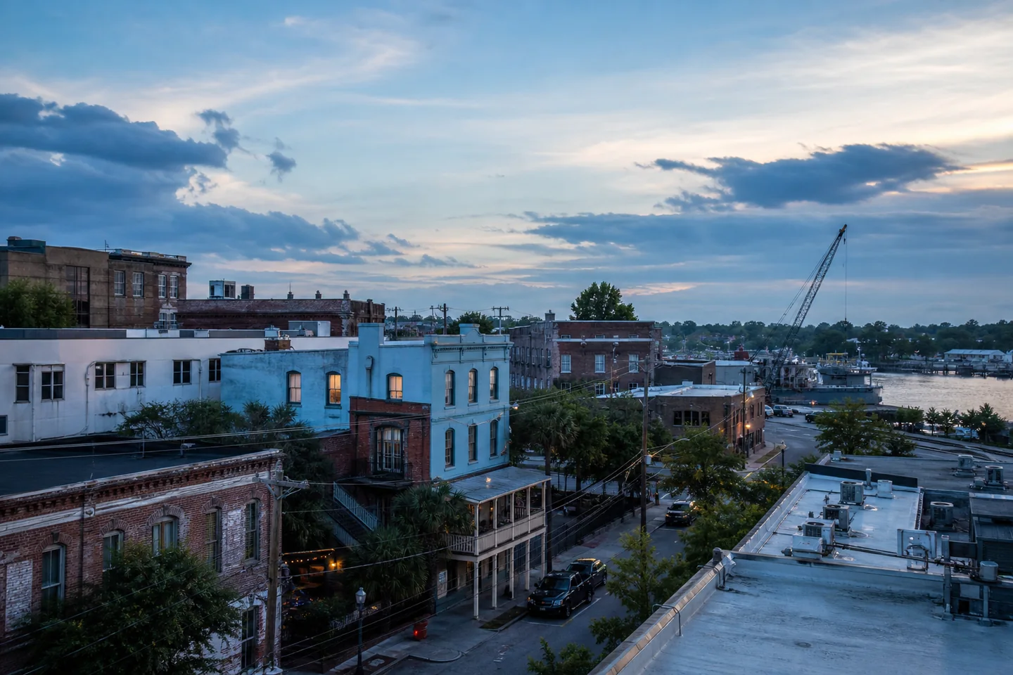 Wilmington cityscape