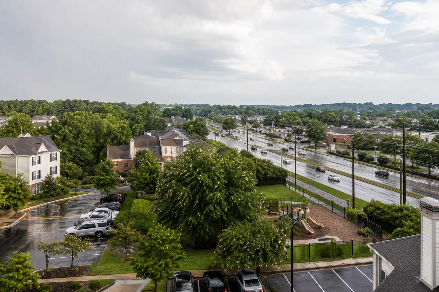 Woodbridge cityscape