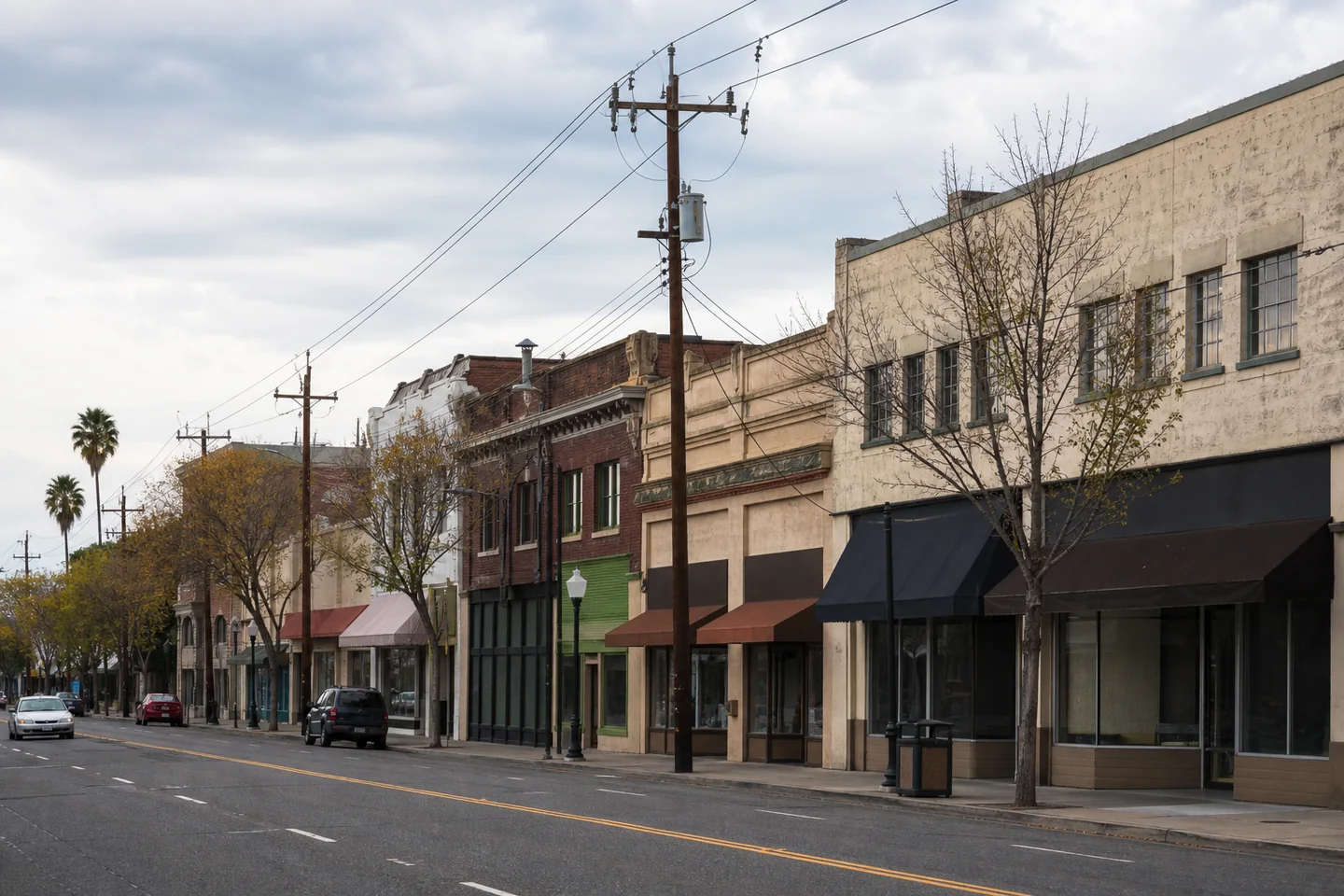 Yuba City, CA cityscape