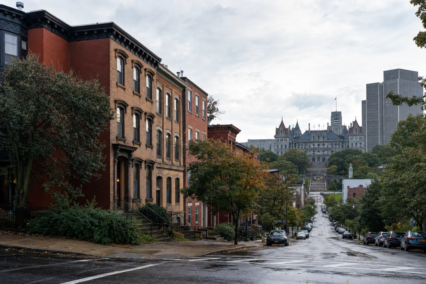 Albany cityscape