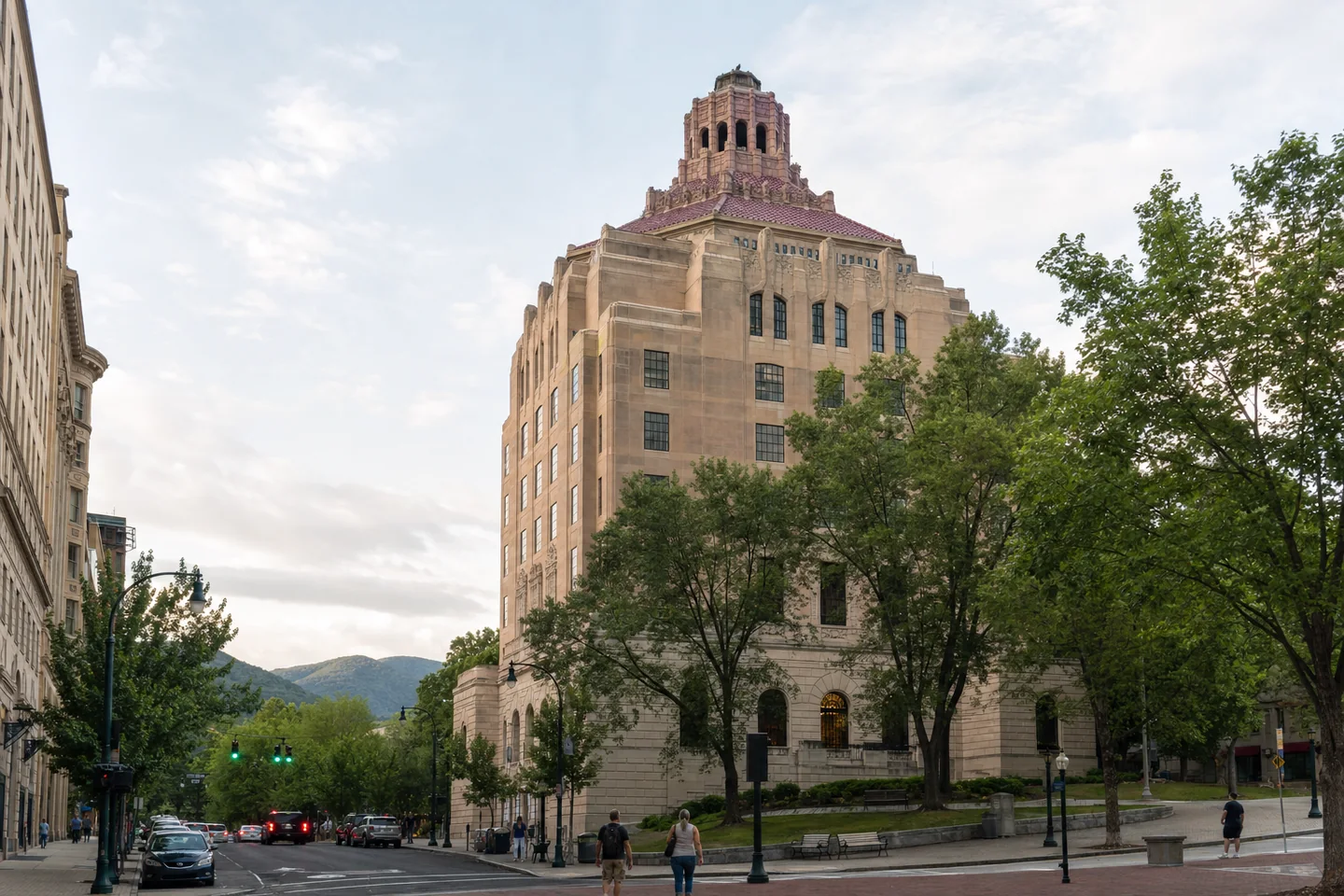Asheville cityscape
