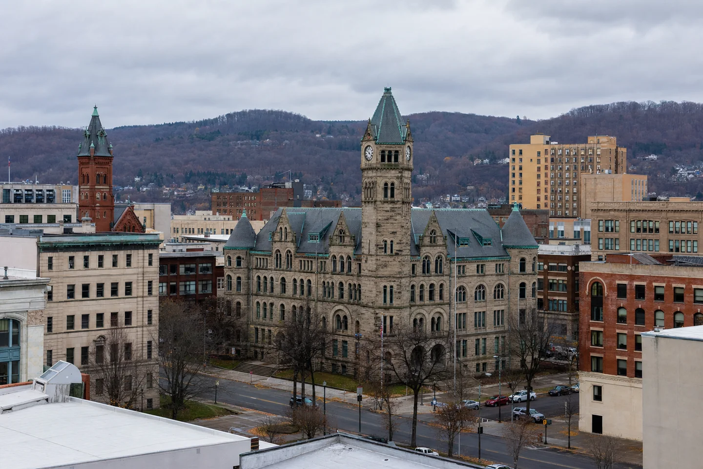 Binghamton cityscape