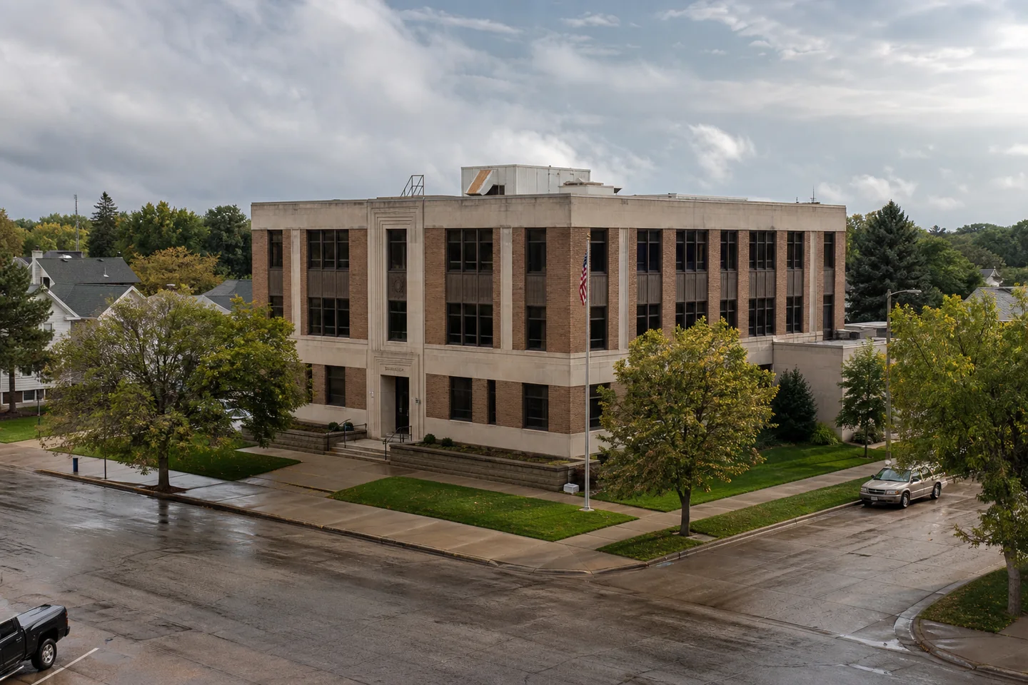 Brookings cityscape