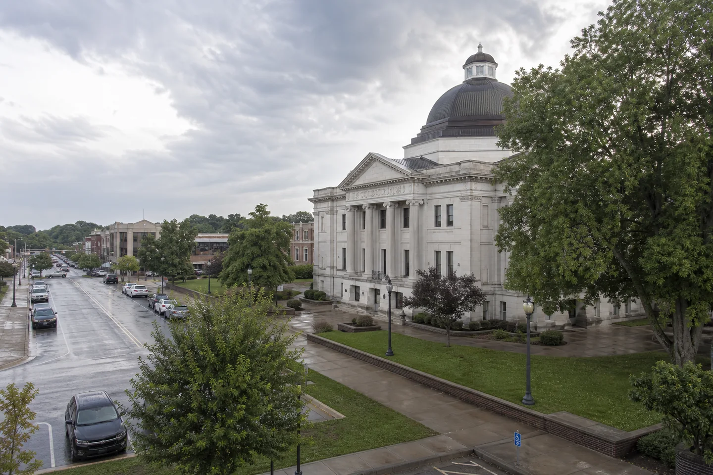 Conway cityscape
