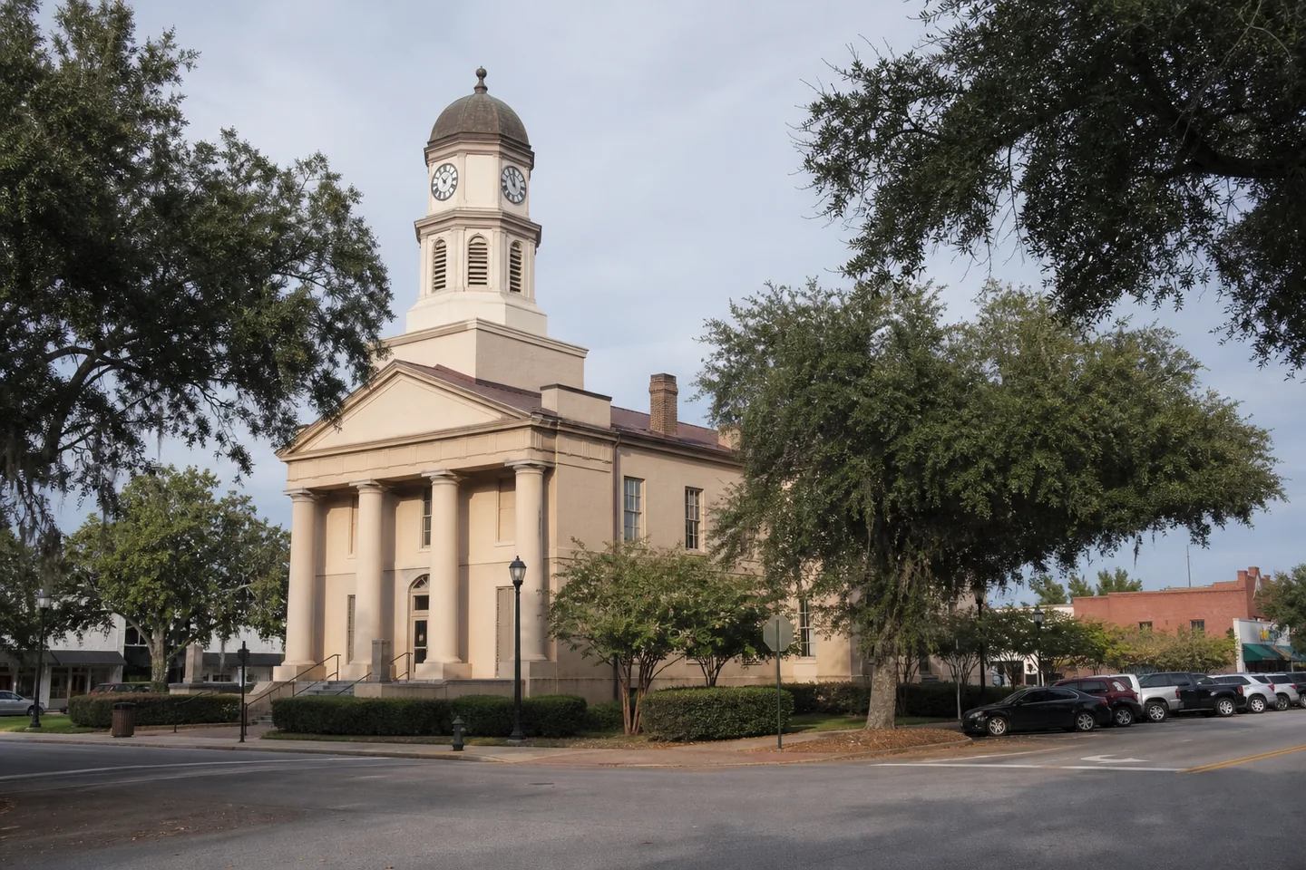Conway cityscape