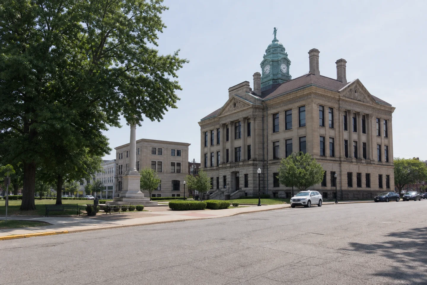 Elyria cityscape