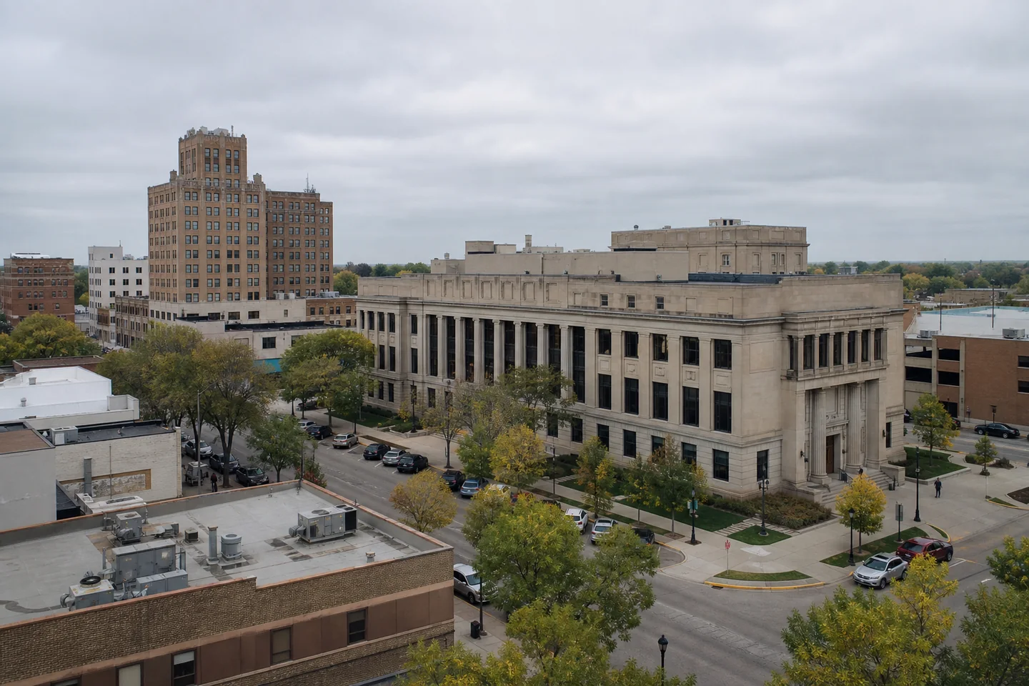 Fargo cityscape