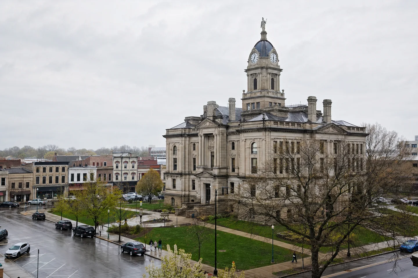 Lafayette cityscape