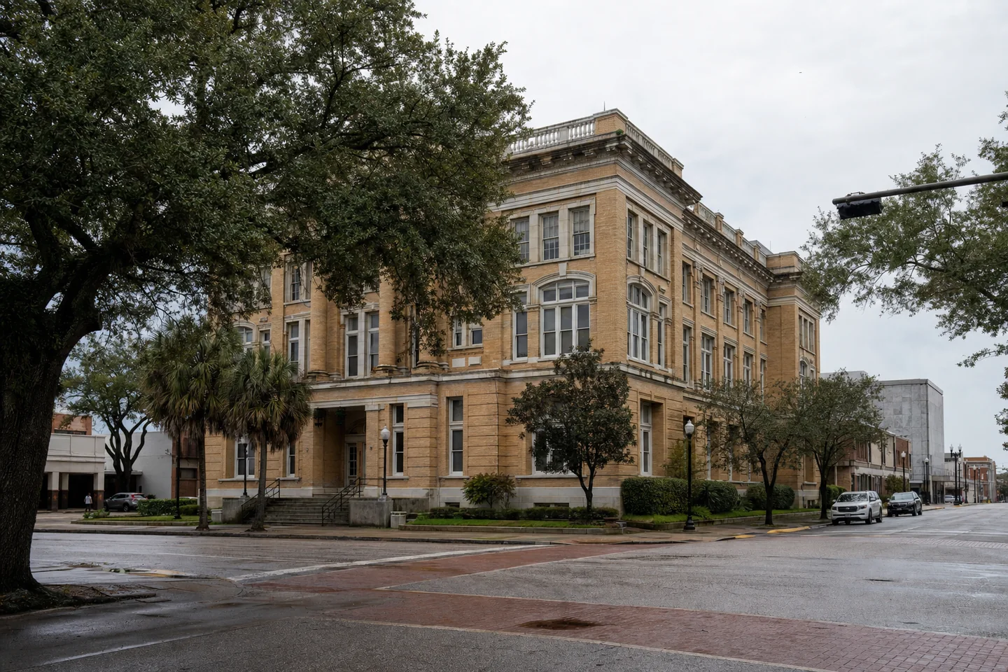 Lake Charles cityscape