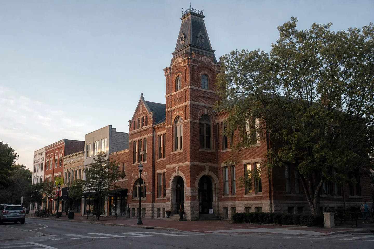 Lawrence cityscape