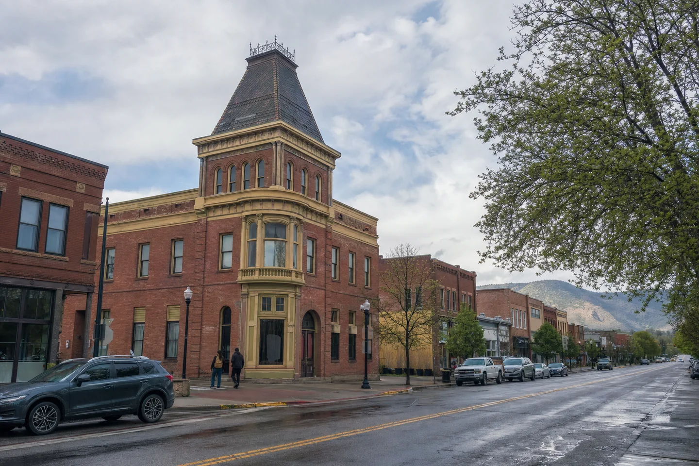Longmont cityscape