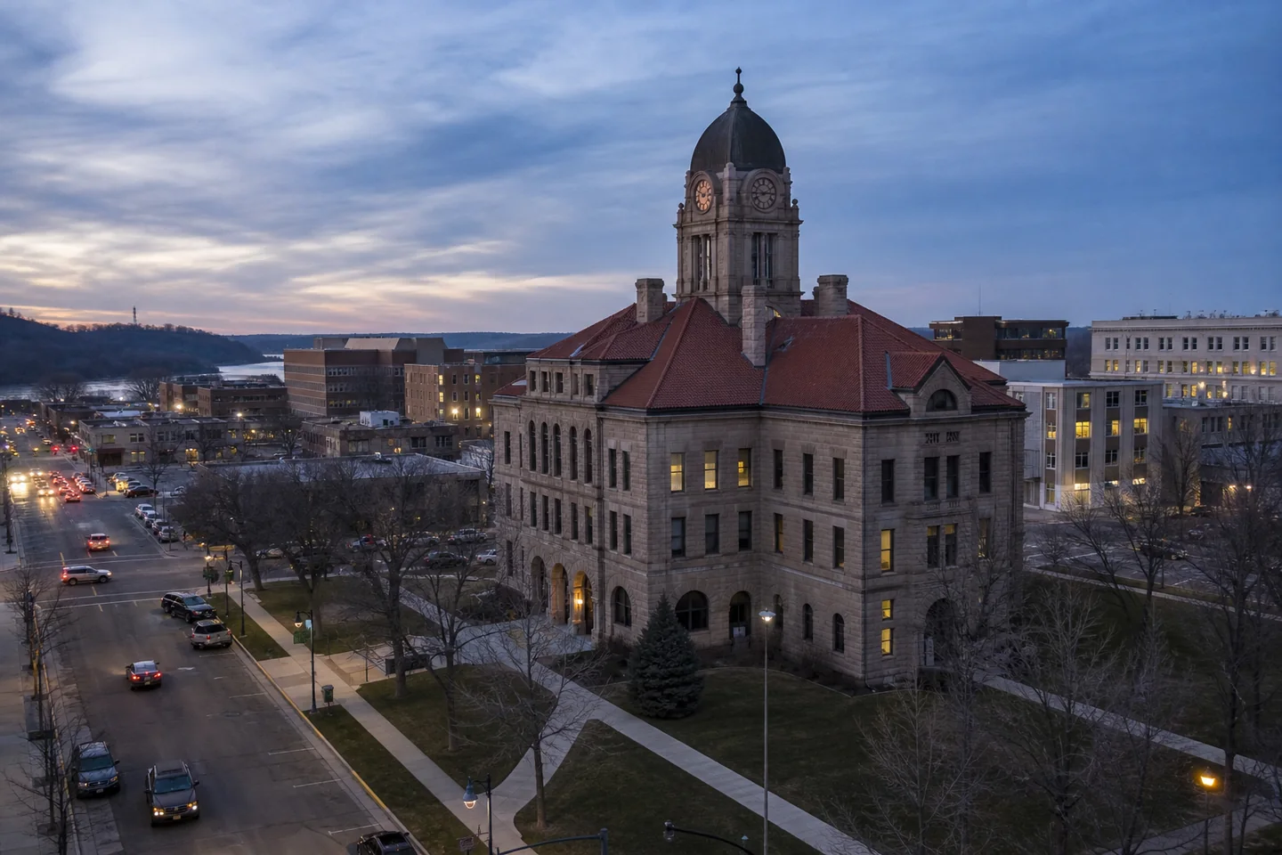 Mankato cityscape