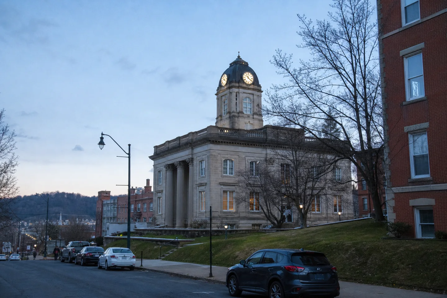 Morgantown cityscape