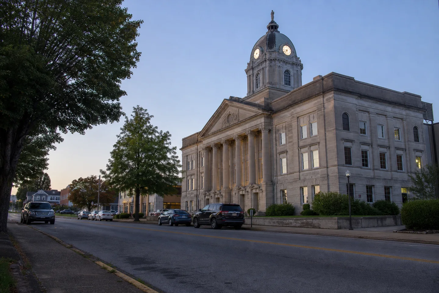 Morristown cityscape