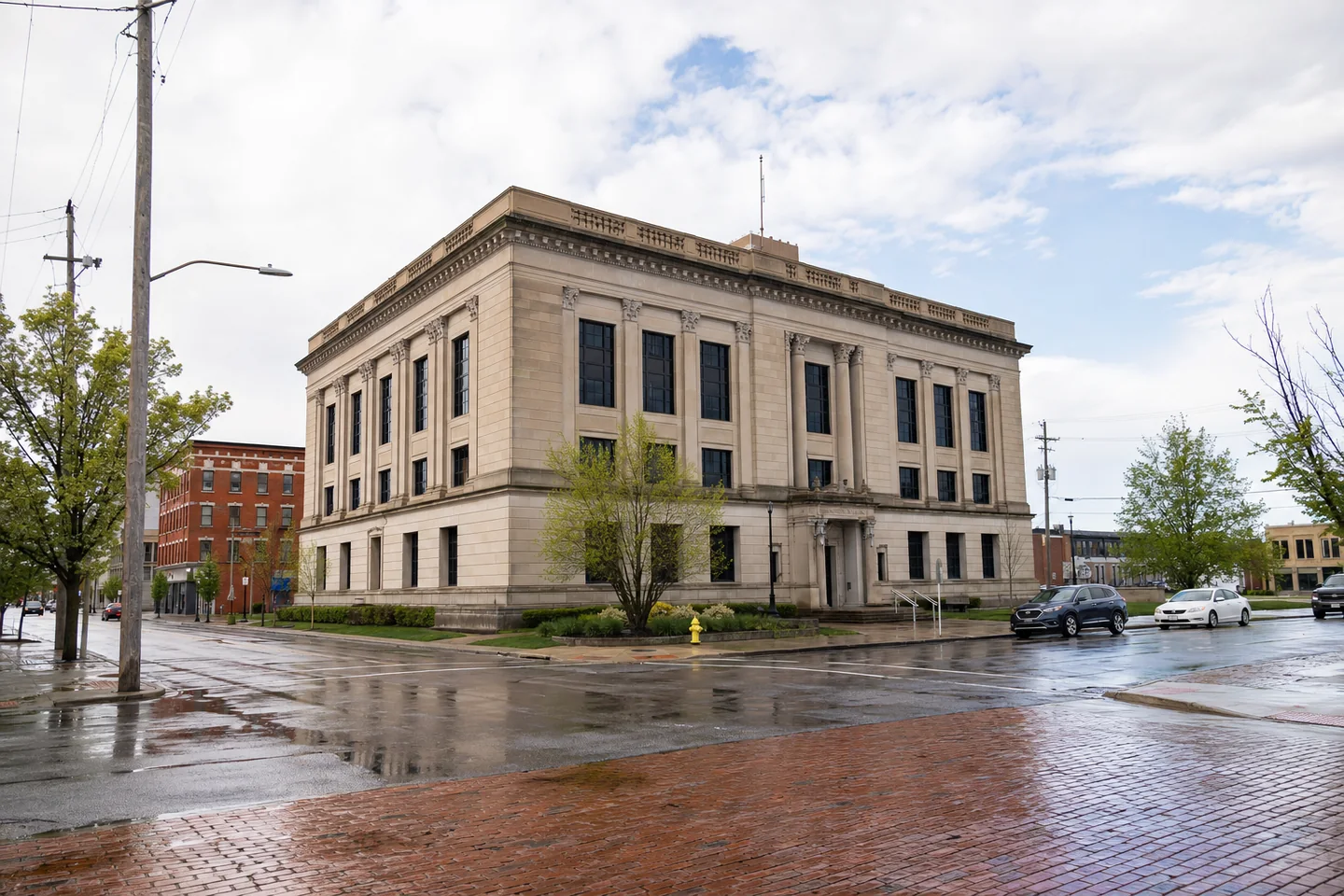 Muncie cityscape