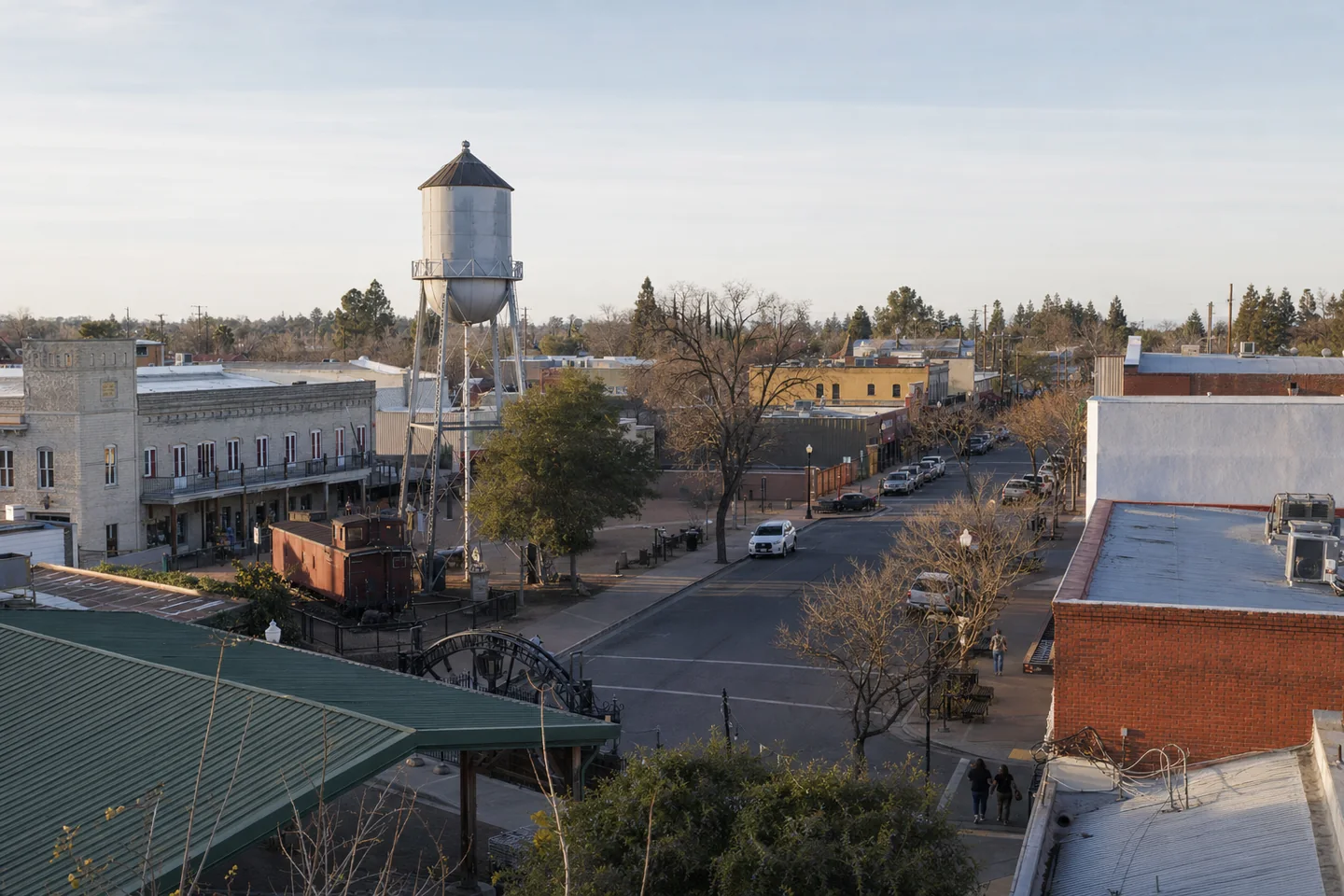 Roseville cityscape