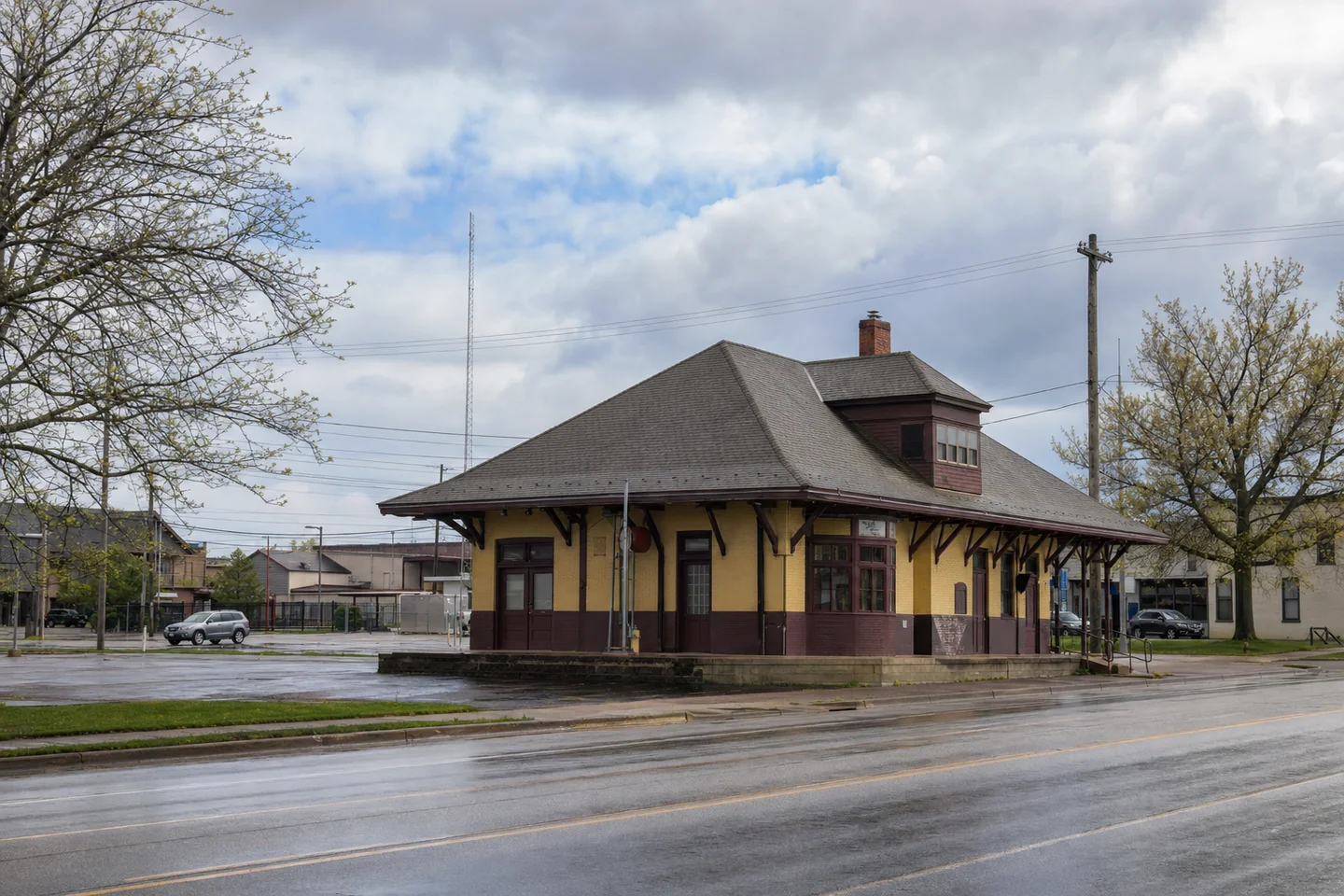Saginaw cityscape