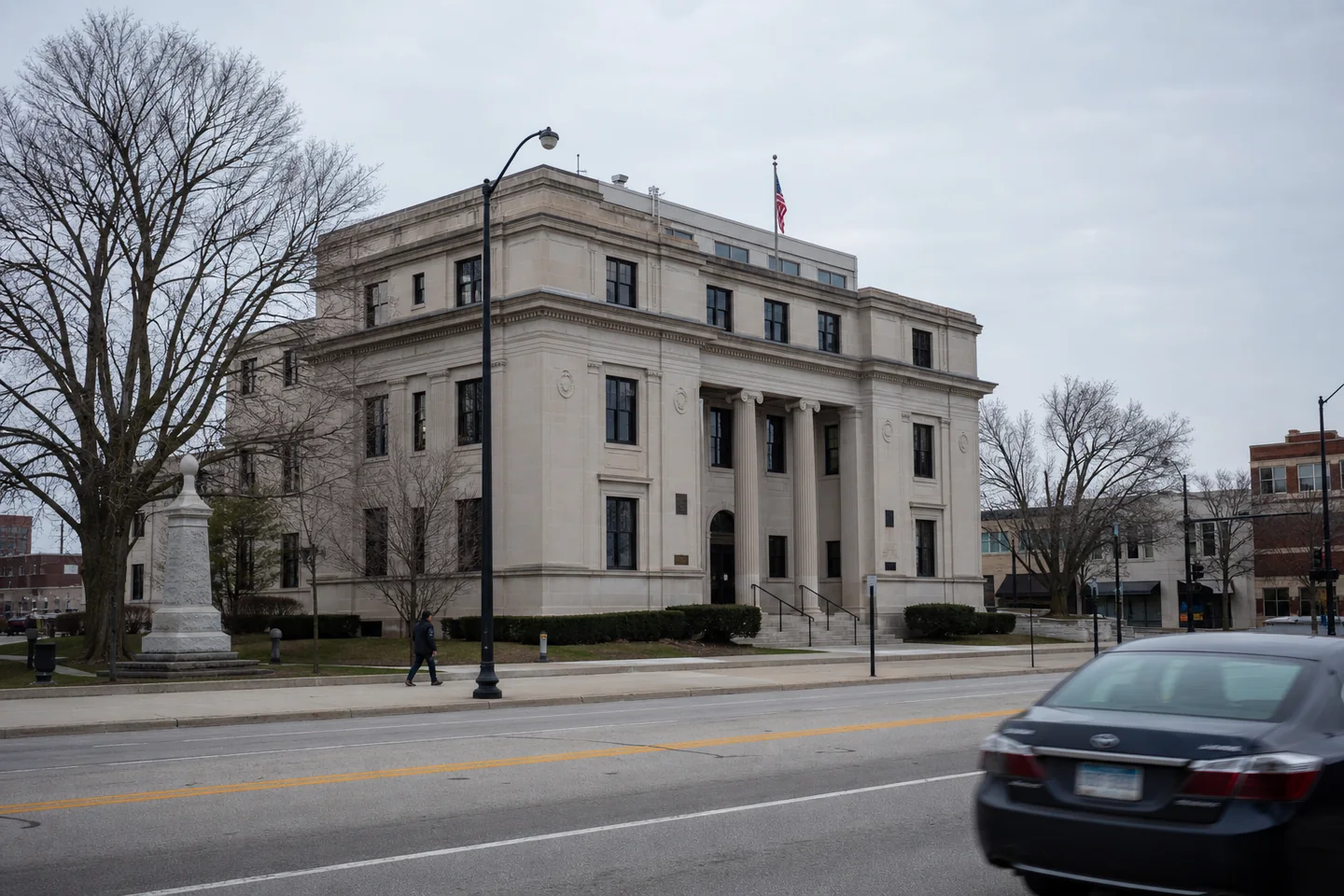 Terre Haute cityscape