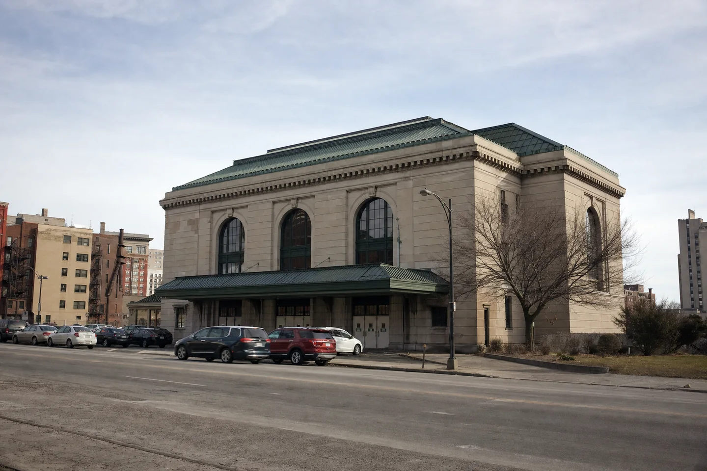 Utica cityscape