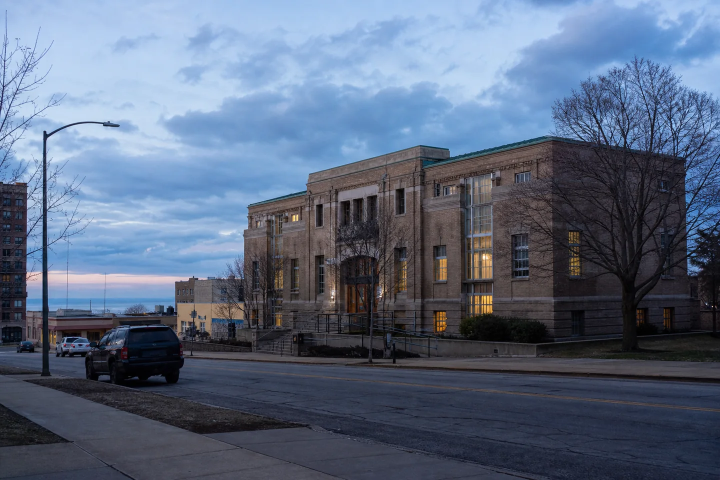 Waukegan cityscape