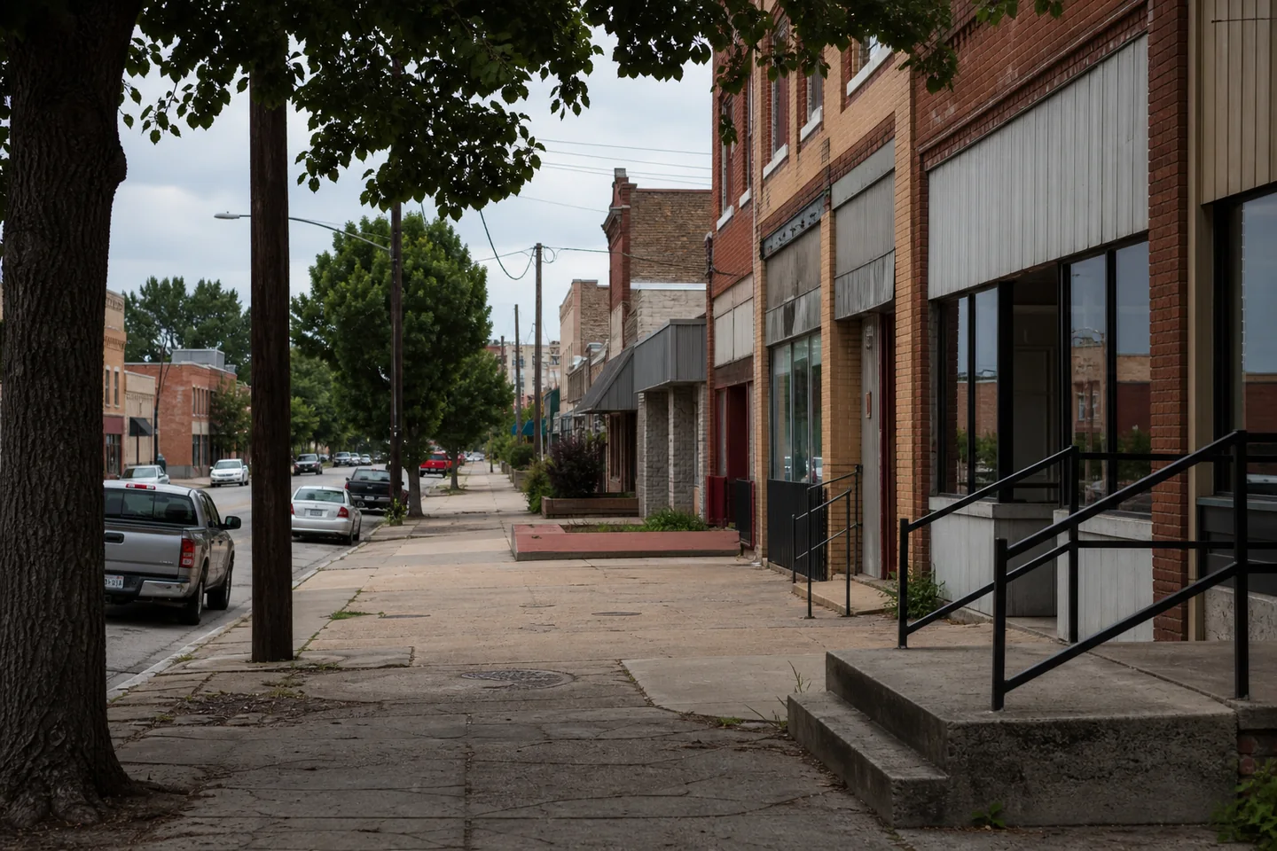 Ada, OK cityscape
