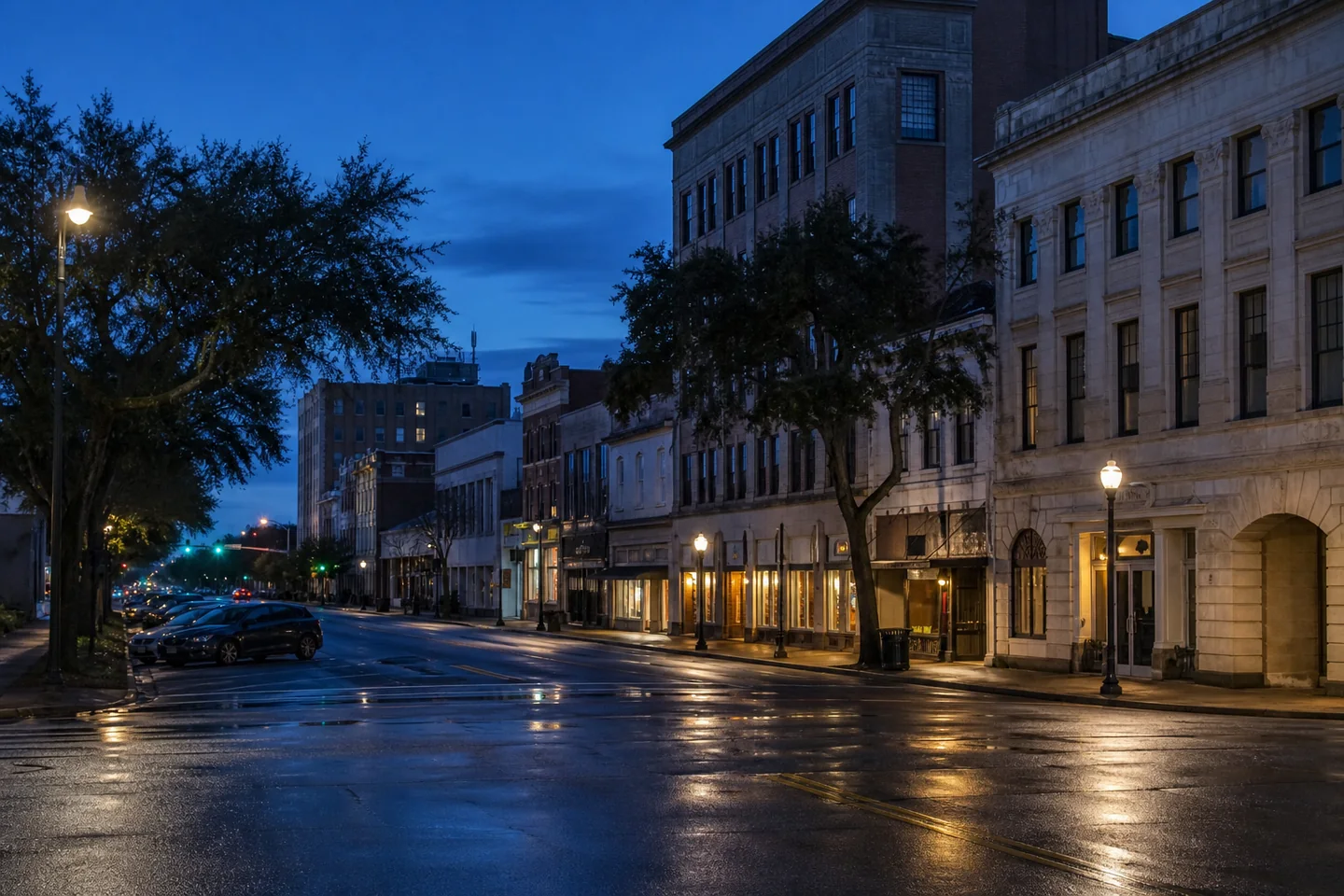 Albany, GA cityscape