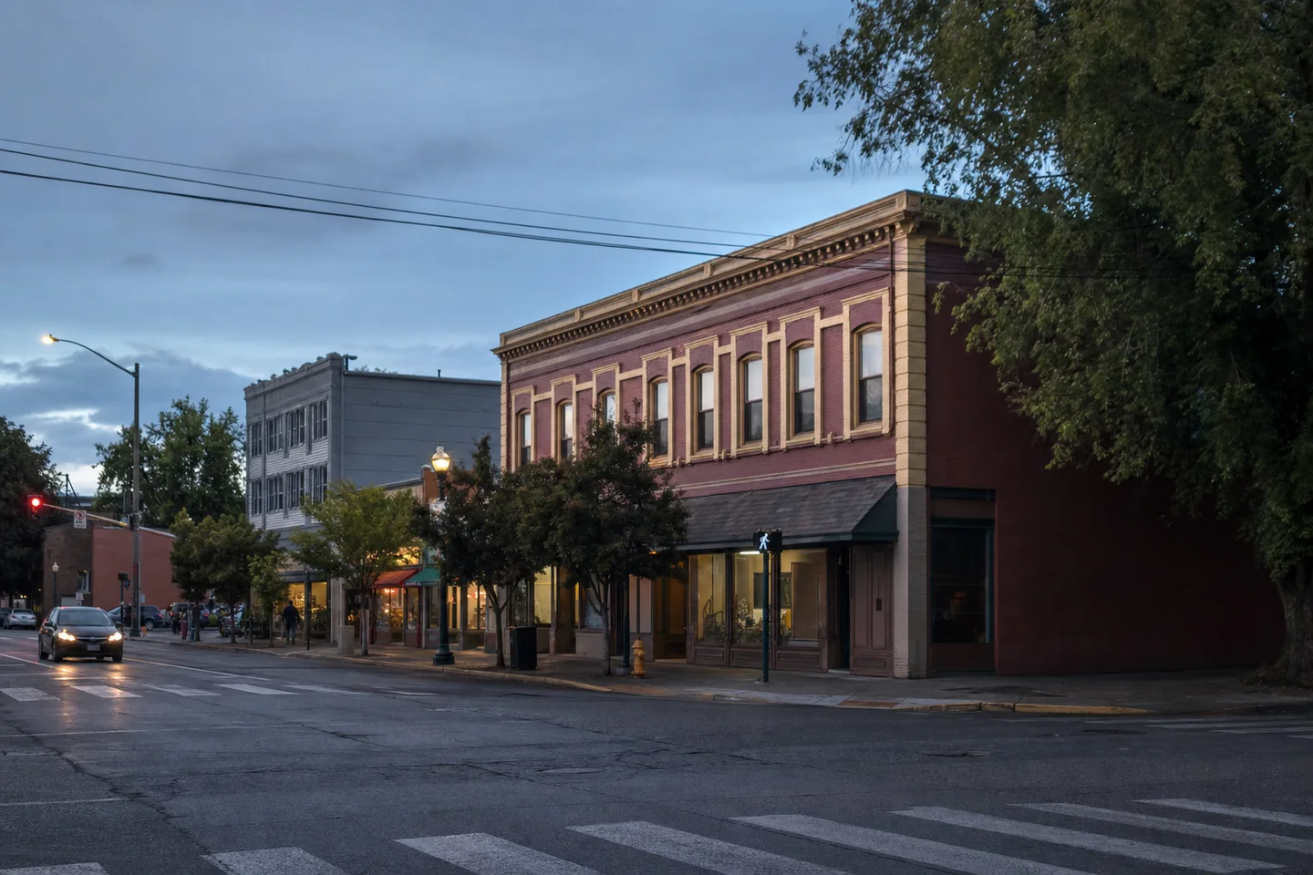 Albany, OR cityscape