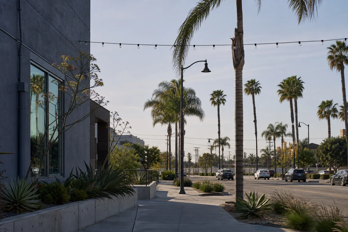 Anaheim cityscape