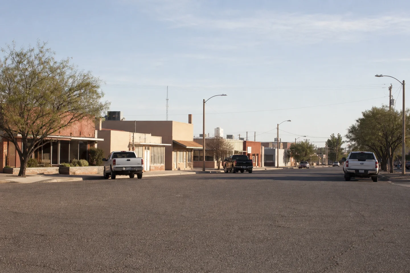 Andrews, TX cityscape