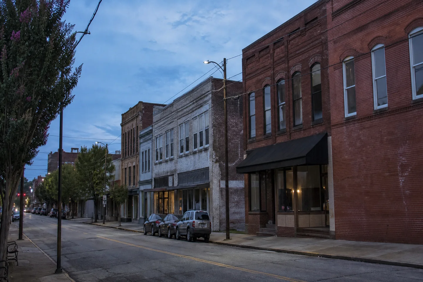 Anniston, AL cityscape