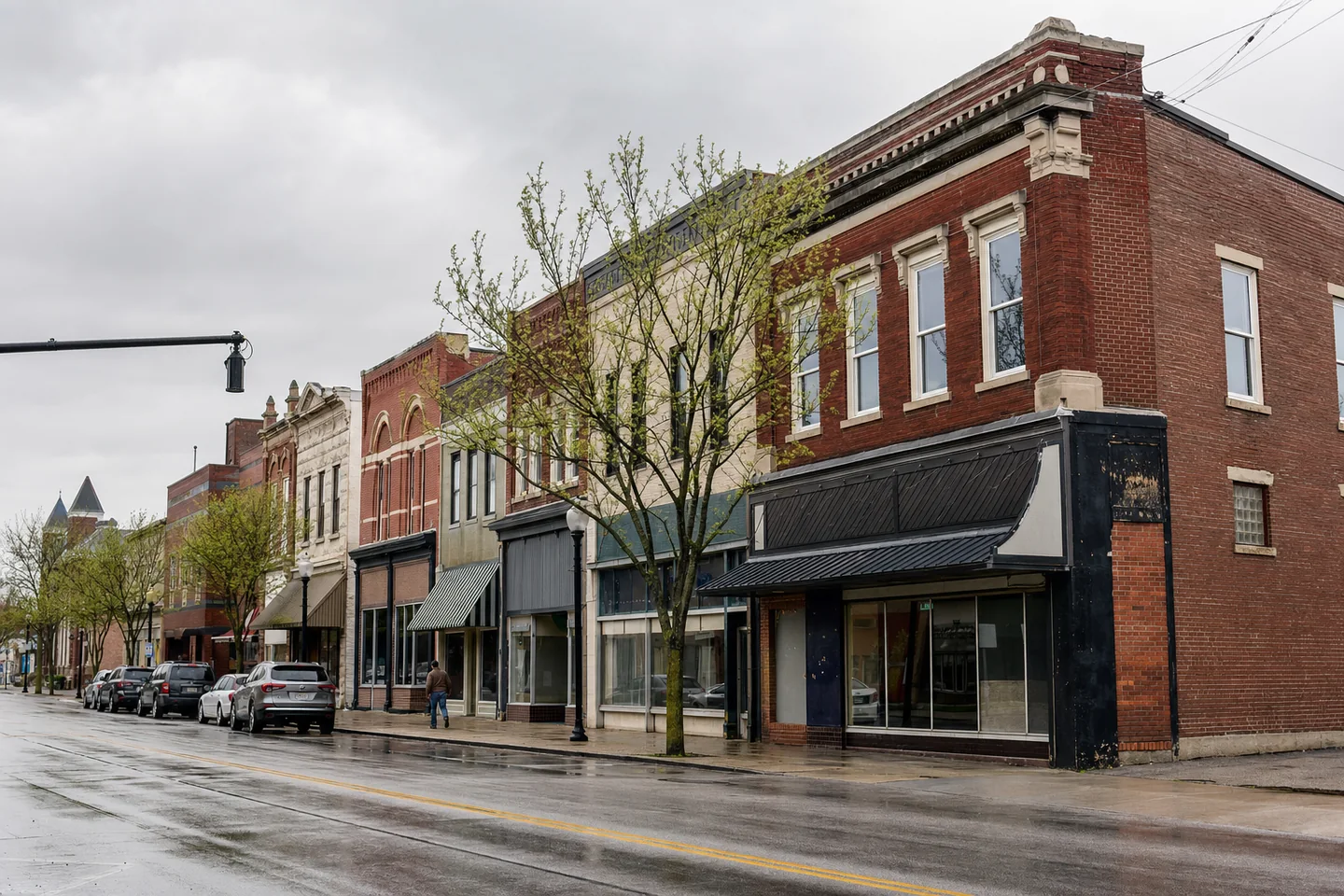 Auburn, IN cityscape