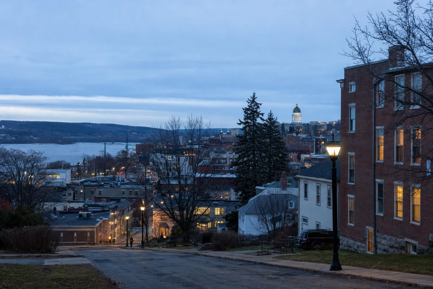 Augusta, ME cityscape